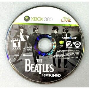 The Beatles: Rock Band 2009 Harmonix MTV Games Microsoft Xbox 360 Disc Only